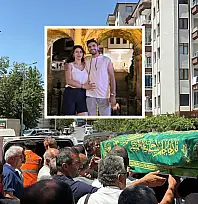 Yürek burkan kazada hayatını kaybeden anne ve 8 aylık bebeği Kayseri'de defnedildi