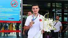 Avrupa Şampiyonası'ndan dereceyle dönem milli sporcuya sıcak karşılama!