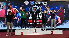 İşitme Engelliler Güreş Türkiye Şampiyonaları'nda Kayserili sporcular derece yaptı!
