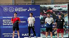 Kayseri Badmintonundan Türkiye Şampiyonası'nda büyük başarı!