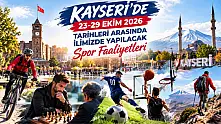 Kayseri'de hafta sonu ve önümüzdeki hafta dolu dolu geçecek