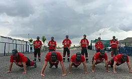 Kayseri'de kurban yakalama timine komando eğitimi!