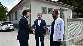 Akkışla Kaymakamı Günday'dan İlçe Devlet Hastanesi'ne ziyaret...