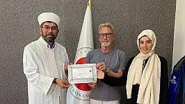 Alman vatandaşı Kayseri'de Müslüman oldu!