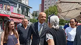 Aşkın Genç İldem Pazarı'nda vatandaş ve esnafı dinledi