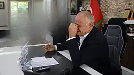 Başkan Öztürk makamında neden gözyaşlarını tutamadı?