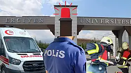 Bugün Erciyes Üniversitesi'nde sirenler çalacak!