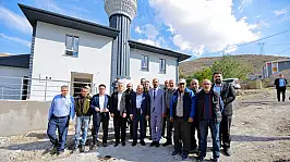 Depremde yıkılan cami yeniden ibadete kazandırıldı!