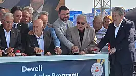 Develi'de dev yatırım günü! Bir günde hem temeller atıldı hem kurdeleler kesildi