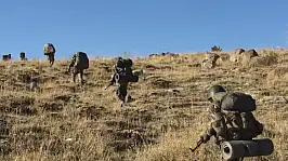 Erciyes'te hareketli saatler! Kayseri komandoları zirveye yürüdü
