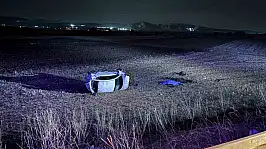 Kayseri'de otomobil şarampole yuvarlandı: 1 kişi hayatını kaybetti 4 kişi yaralandı!