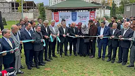 Melikgazi'de Ahmet Taş Parkı ve Sosyal Tesisi hizmete açıldı!