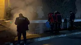 Mimarsinan Parkı'nda korkutan yangın!