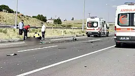 Kayseri'de feci kaza: Otomobil ile motosiklet çarpıştı: 1 ölü, 1 yaralı