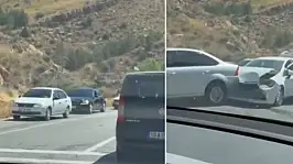 Sivas-Kayseri yolunda trafik kazası: Ulaşım tek şeritten sağlanıyor!