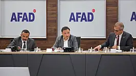 Vali Çiçek başkanlığında kritik toplantı! Yahyalı da masadaydı