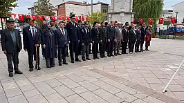 Yeşilhisar'da 19 Eylül Gaziler Günü programı düzenlendi