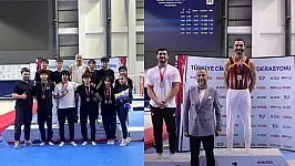 Kayserili sporculardan artistik cimnastikte tarihi başarı