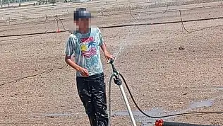 Nevşehir'deki kaza güvenlik kamerasına yansıdı!
