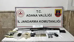 Adana'da 3 adrese eş zamanlı operasyon