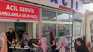Adana'da otomobil takla attı
