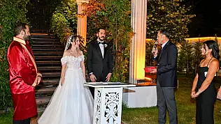 Atanur Aydın'ın şahitliğinde emniyet camiasında çifte mutluluk!