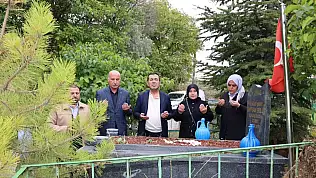 Bünyan'da Bayram Bulut kabri başında anıldı