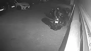 Gezmeye çıktığı çalıntı motorla yakalandı