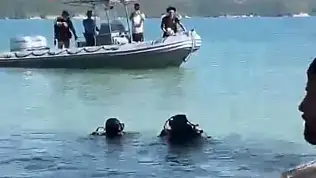 Kalbi duran 8 yaşındaki çocuğu dalgıç polis hayata döndürdü