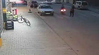 Elbistan'da motosikletin çarptığı yaşlı adam yaralandı!