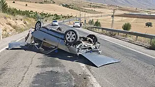 Elbistan'da trafik kazasında 1 kişi yaralandı