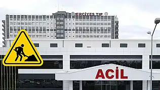 Erciyes Üniversitesi Hastanesi'nde yenileme kararı: 300 gün sürecek!