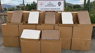 Kahramanmaraş'ta kaçakçılık operasyonu!
