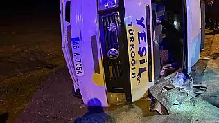 Kahramanmaraş'ta minibüs kazası: Çok sayıda yaralı!