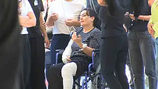 Katledilen baba ve oğlu defnedildi!