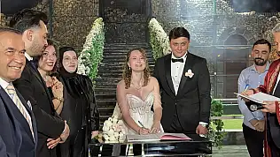 Kayseri'de görkemli düğün! Basın camiası bu nikahta buluştu
