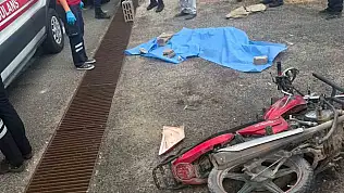 Kontrolden çıkan motosiklet duvara çarptı! 13 yaşındaki çocuk hayatını kaybetti