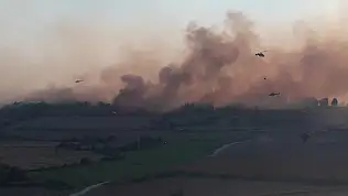 Kozan, İmamoğlu ve Aladağ'daki yangına müdahale sürüyor!