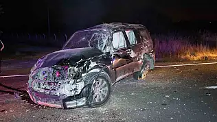 Nevşehir'de izinsiz kullandığı araçla kaza yaptı: 2 yaralı