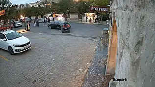 Bir garip olay: Park halindeki ATV, bir anda hareket etti