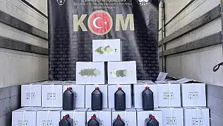 Niğde'de yüzlerce litre etil alkol ele geçirildi