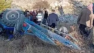 Niğde'de traktör kazası: 1 ağır yaralı