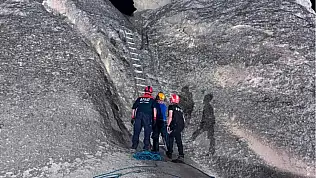 Peribacasının tepesinde mahsur kaldı: İmdadına AFAD yetişti!