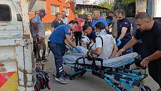 Pikap ile motosiklet çarpıştı: 1 kişi yaralandı