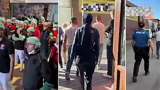Şahin Sucukları'nda operasyon anı görüntüleri!