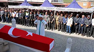 Kahramanmaraş'ta hayatını kaybeden polis memuru toprağa verildi