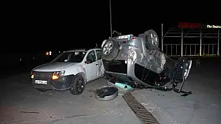 Kayseri-Avanos yolunda korkutan kaza: Sürücü alkollü çıktı