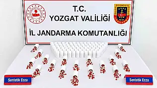 Yerköy'de operasyon: 5 bin 626 sentetik ecza ele geçirildi!