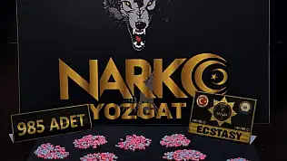 Yozgat'ta çok miktarda uyuşturucu hap ele geçirildi!