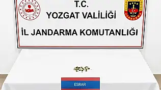 Yozgat'ta uyuşturucu operasyonu